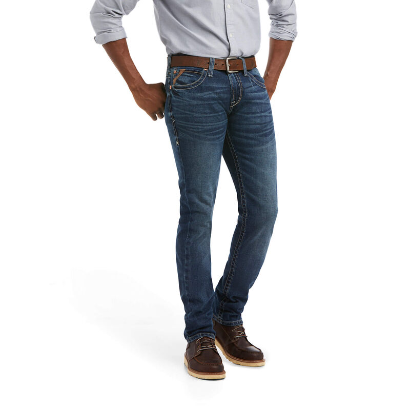 Ariat Jeans Herren - M8 Modern Stretch Gage Slim Leg Blau ( SLEWP-4961 )